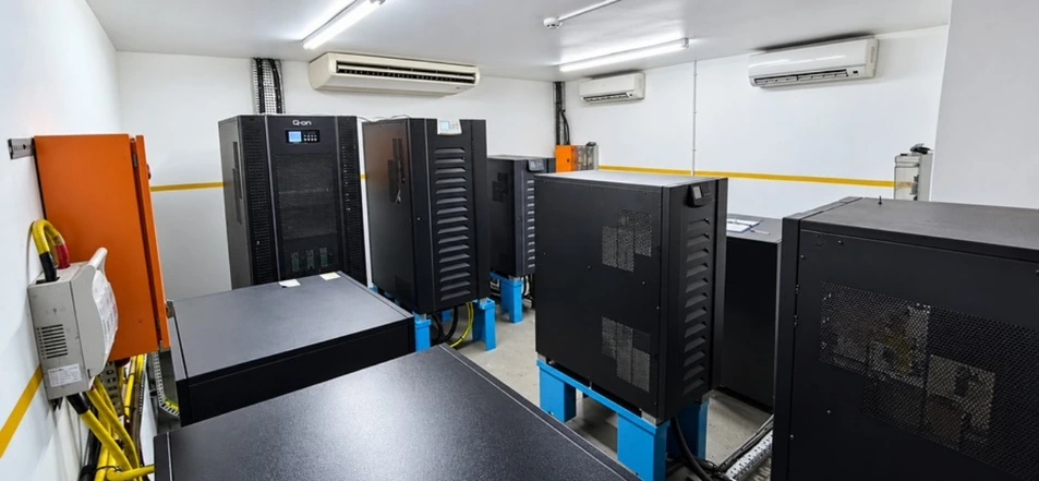 Q-on UPS installation supplied as the Eris proposal reference