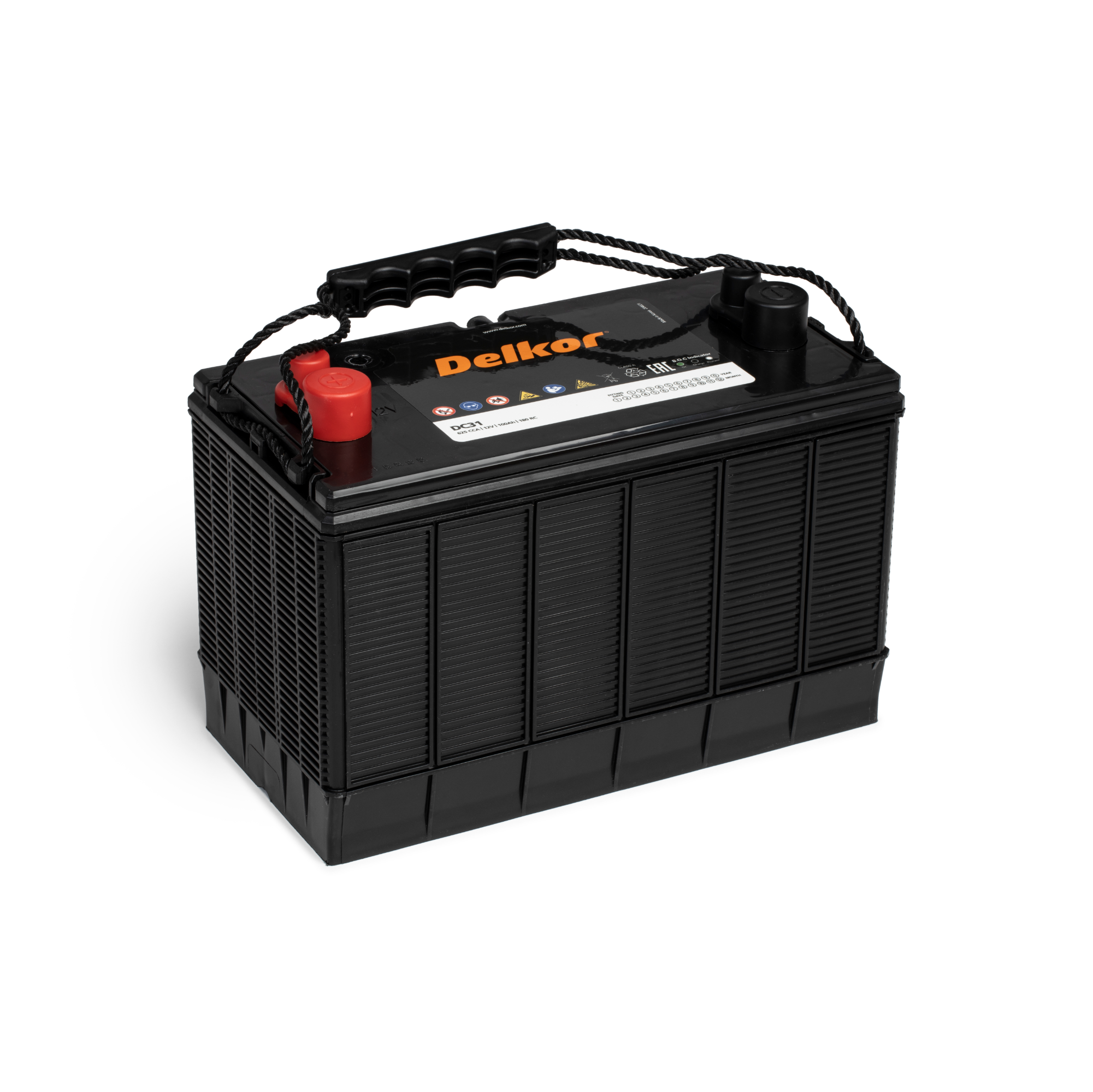 Delkor 12V 100Ah (DC31) Semi Sealed Lead Acid Battery